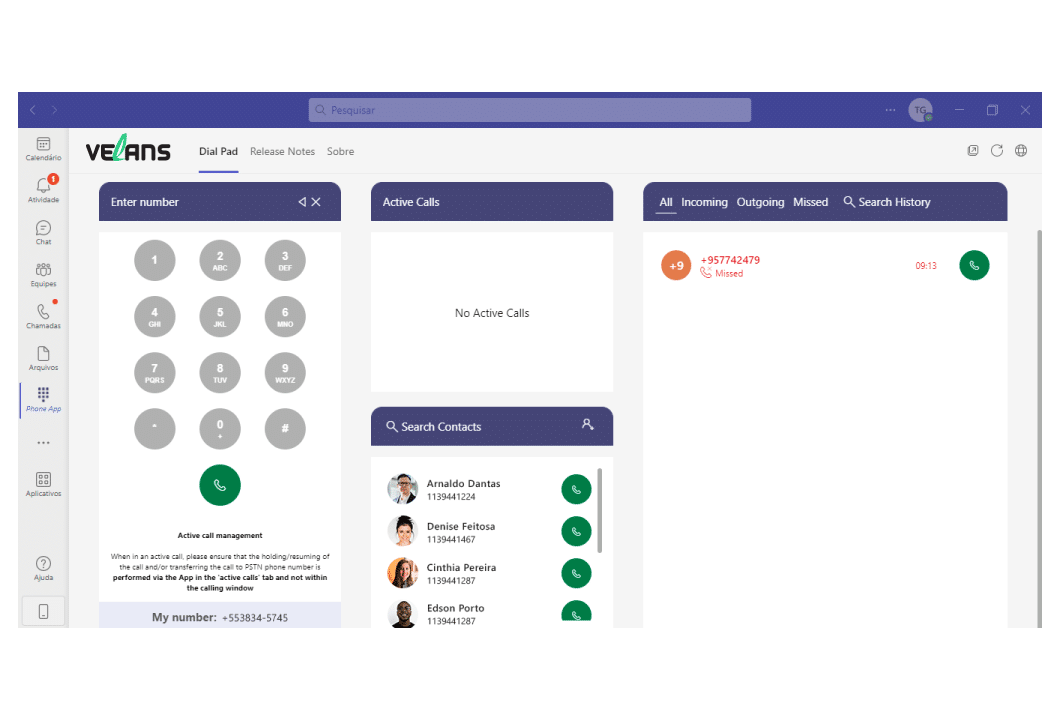 Integração Brik Connect com Microsoft Teams