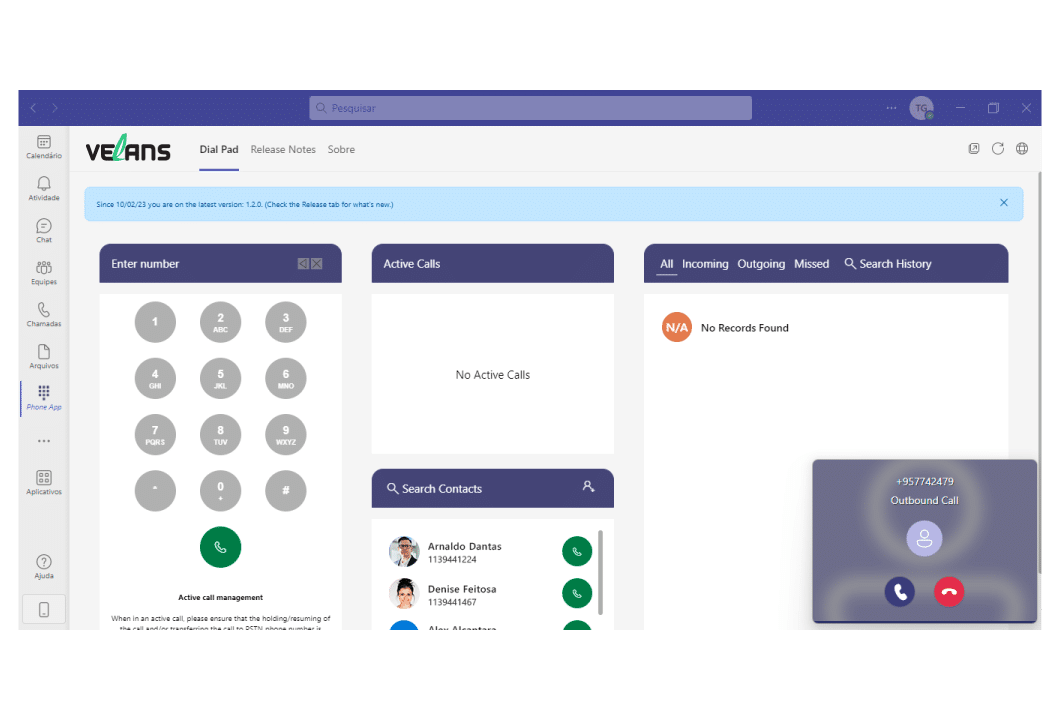 Integração Brik Connect com Microsoft Teams
